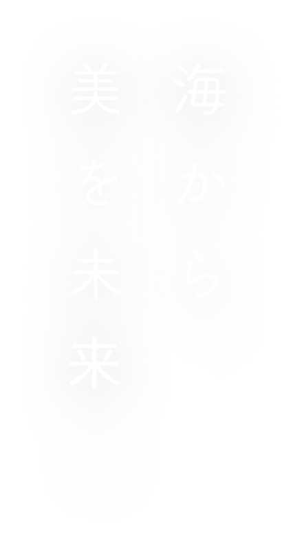 海から、美を未来へ