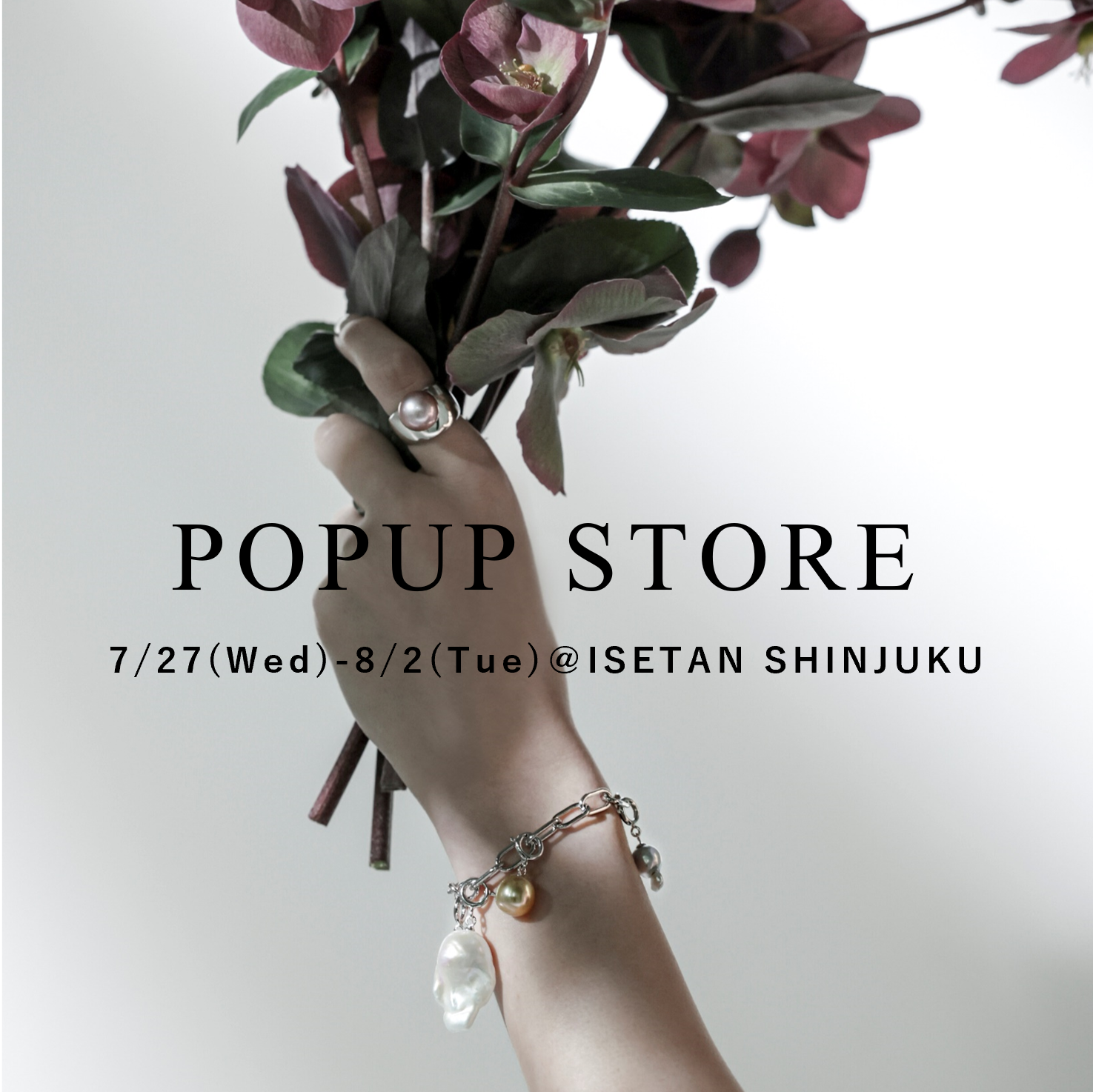 《enwsp(エンダブルエスピー)》伊勢丹新宿店 POP UP開催決定!