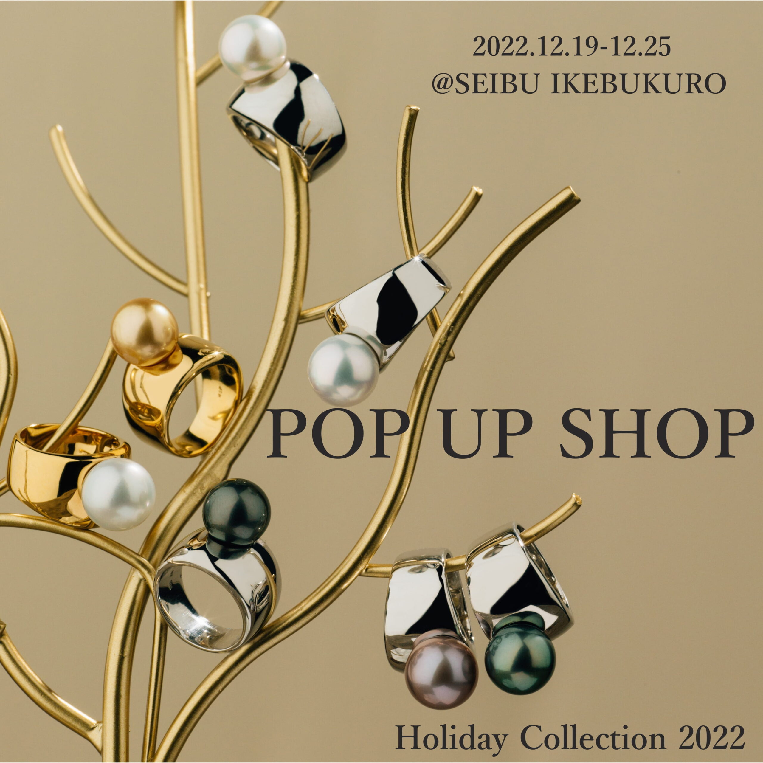 《enwsp(エンダブルエスピー)》西武池袋本店 POP UPスタート