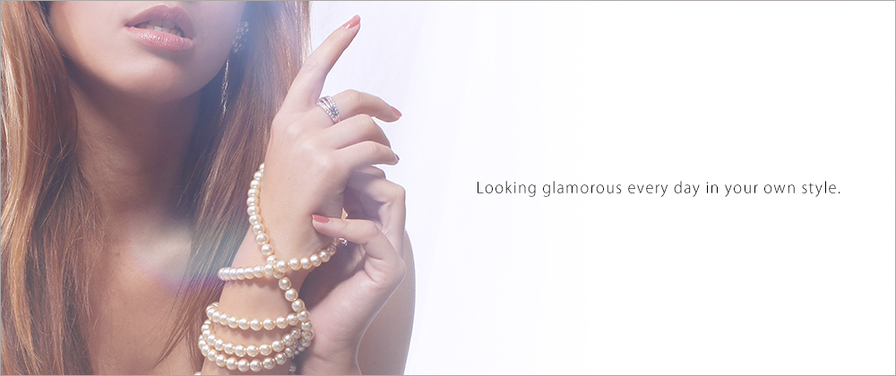 自分流のスタイルで、真珠を毎日カッコ良く。